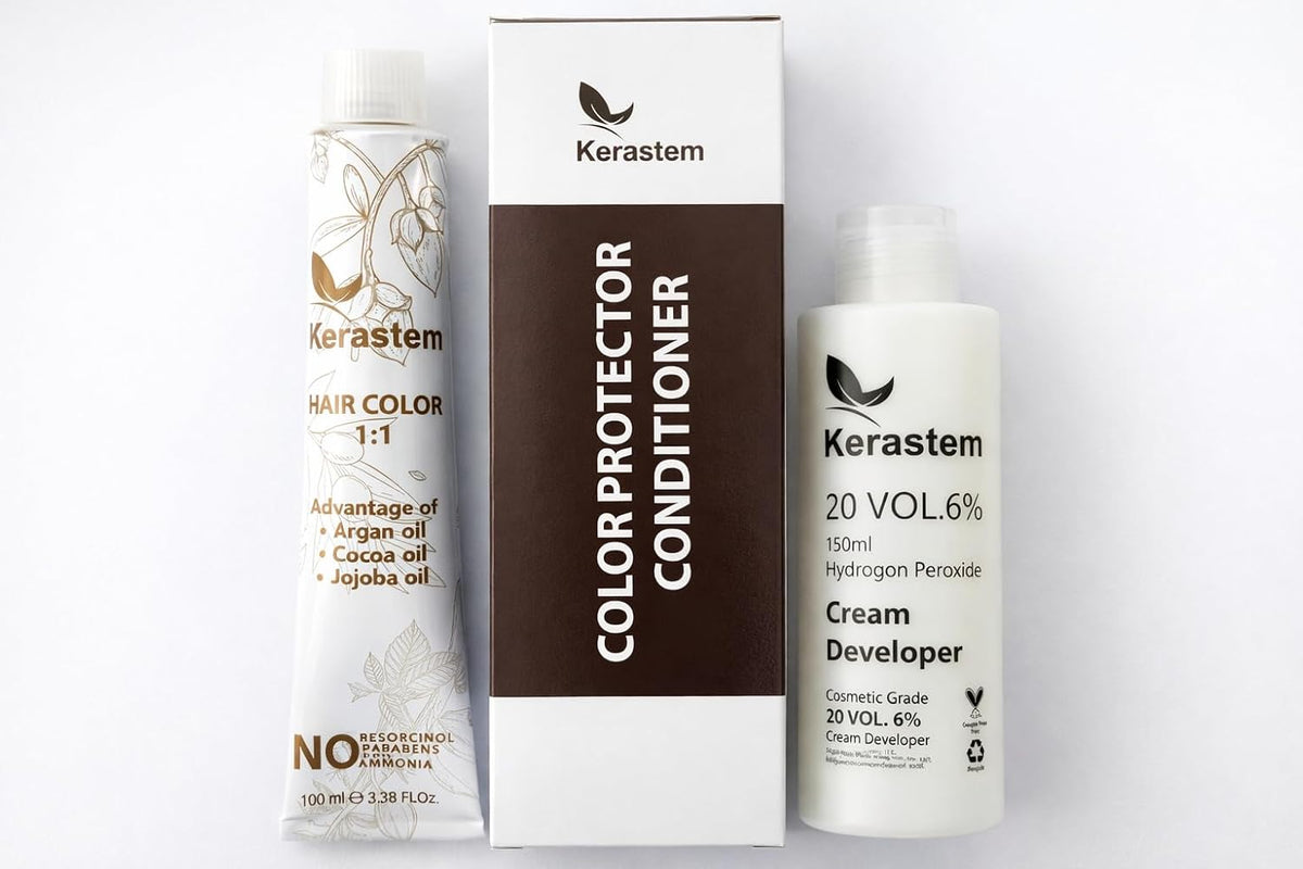 Kerastem Hair Color 250ml -Brown No 4