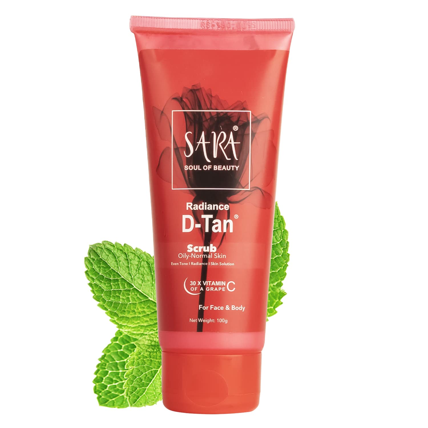 SARA - SOUL OF BEAUTY D-Tan Scrub (100gm)
