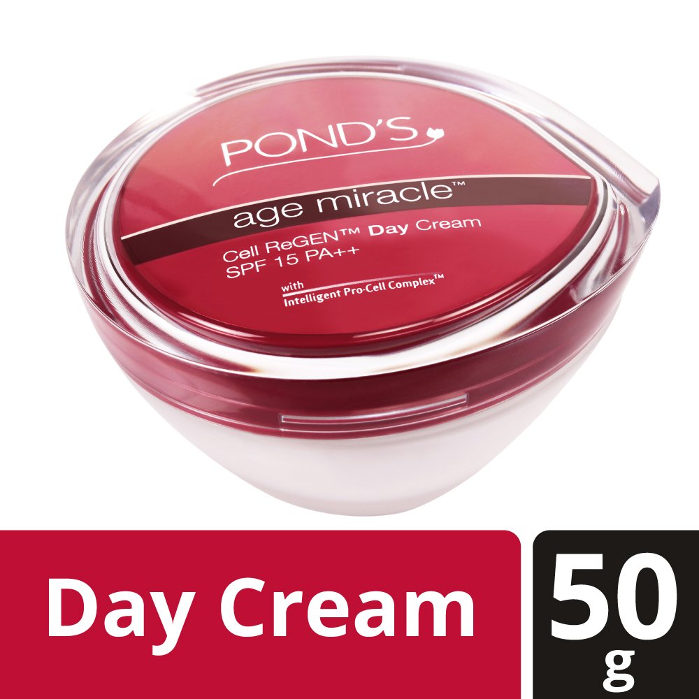 POND'S Age Miracle Wrinkle Corrector Spf 18 Pa++ Anti Aging Day Cream, 50 g 50 g (Pack of 1)