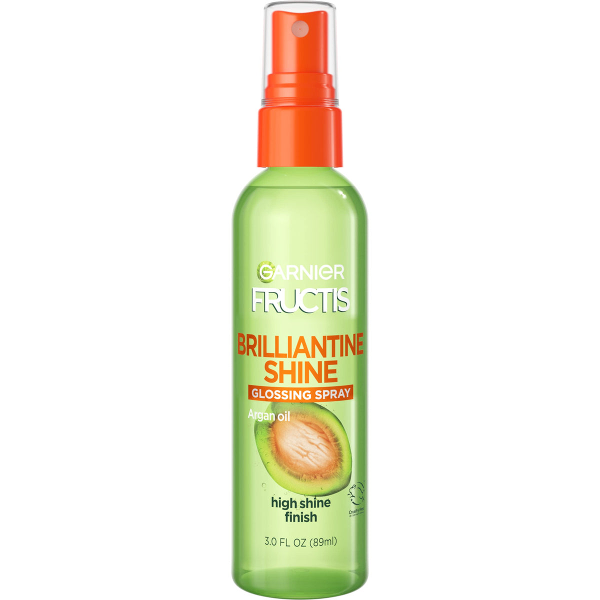 Garnier Fructis Style Brilliantine Shine Glossing Spray, All Hair Types, 3 oz (Packaging May Vary)