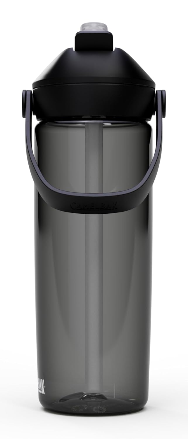 CamelBak Thrive Flip Straw Water Bottle 20oz, Charcoal