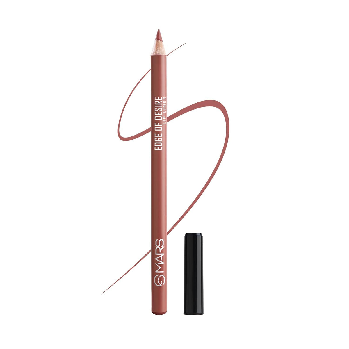 MARS Creamy Matte Long Lasting & Creamy Lipstick(3.2 gm) (10-Disco Deewane) Matte Lip Liner One Swipe Smooth Long Lasting Lip Pencil (1.4gm) (08-NUDE SPELL)
