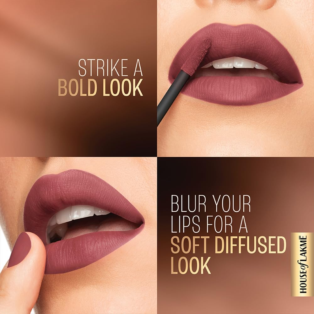 LAKMÉ Absolute Sheer Lip Mousse Lipstick 304 Chocolate Temptation 4.6g Chocolate Temptation 4.6 g (Pack of 1)
