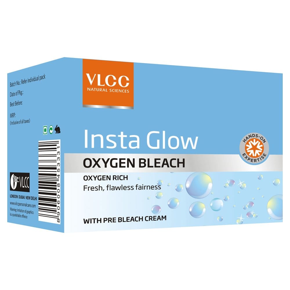 VLCC - Insta Glow Oxygen Bleach - 51.4gm