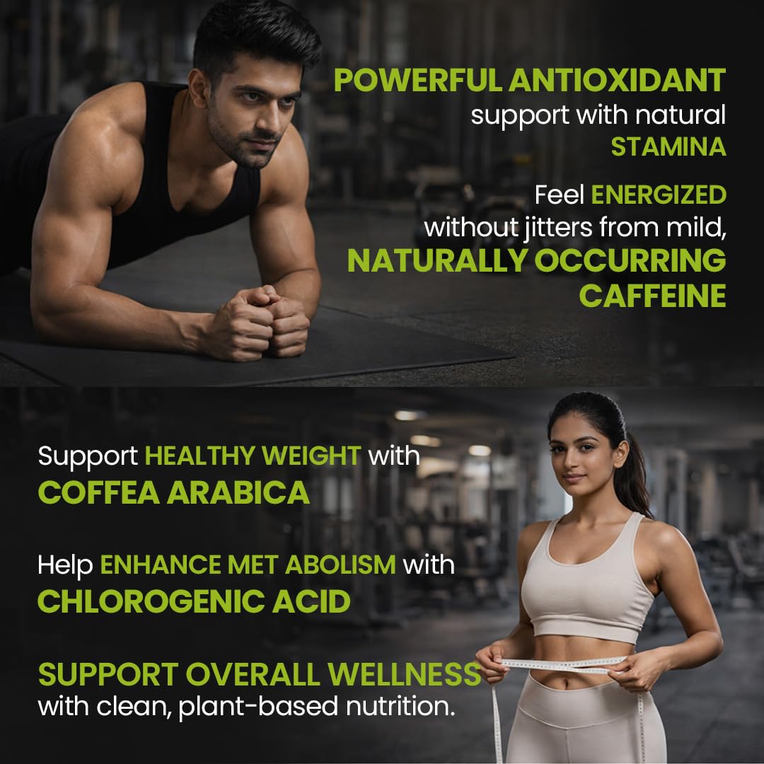 Sheopals Slimo Capsules - Chlorogenic Acid Capsules, 100% Natural Weight Loss Supplement, Boosts Metabolism, Supports Fat Burn, 60 Capsules 60 count (Pack of 1)