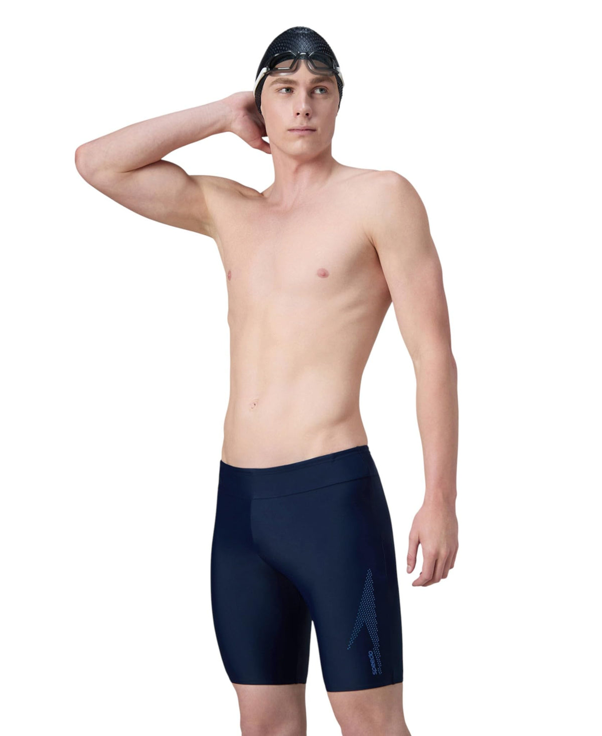 Speedo Men's Endurance10 Printed Houston Jammer Swimming Trunks | UPF 40+ Sun Protection | Chlorine Resistance | Shape Retention Fabric Swimming Costume | Draws