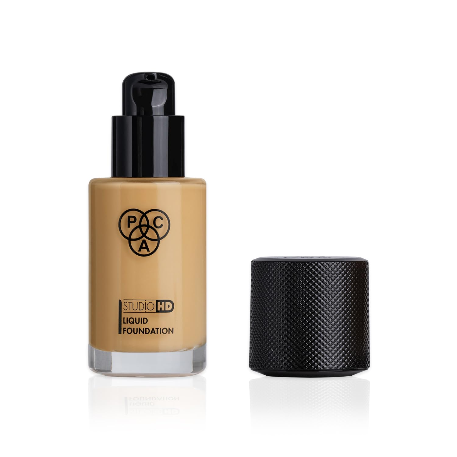 PAC Studio HD Liquid Foundation (2.3) | Lightweight Dewy Satin Finish | Medium to Buildable Coverage | Natural Second Skin like Finish | Suitable for all Skin Types - 28ml