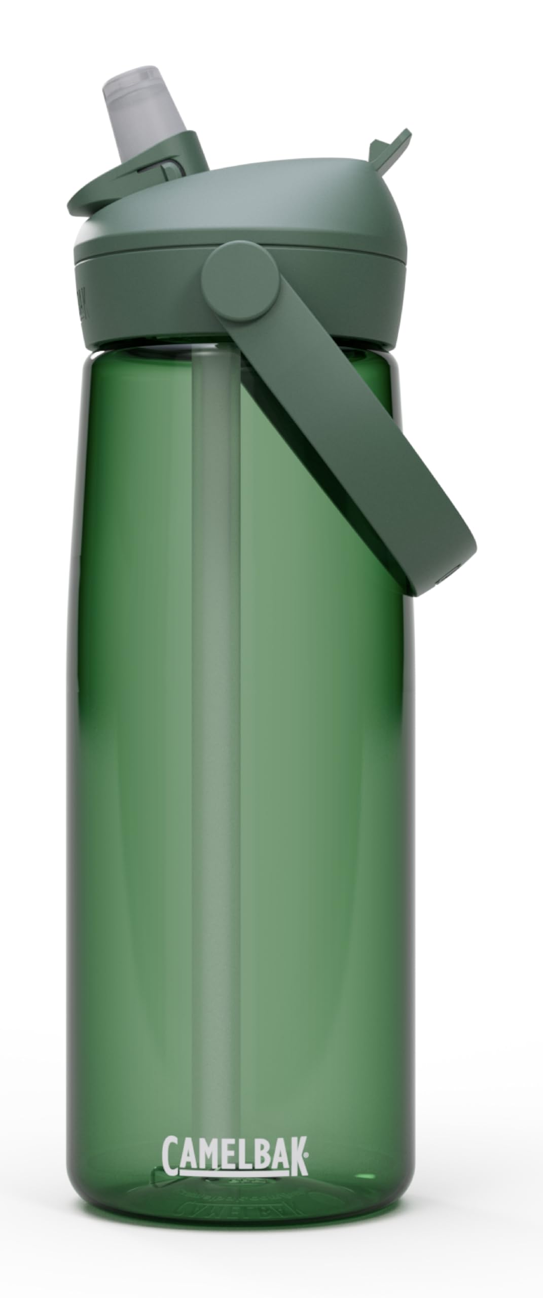 CamelBak Thrive Flip Straw Water Bottle 25oz, Forest Green 25 Ounces Forest Green