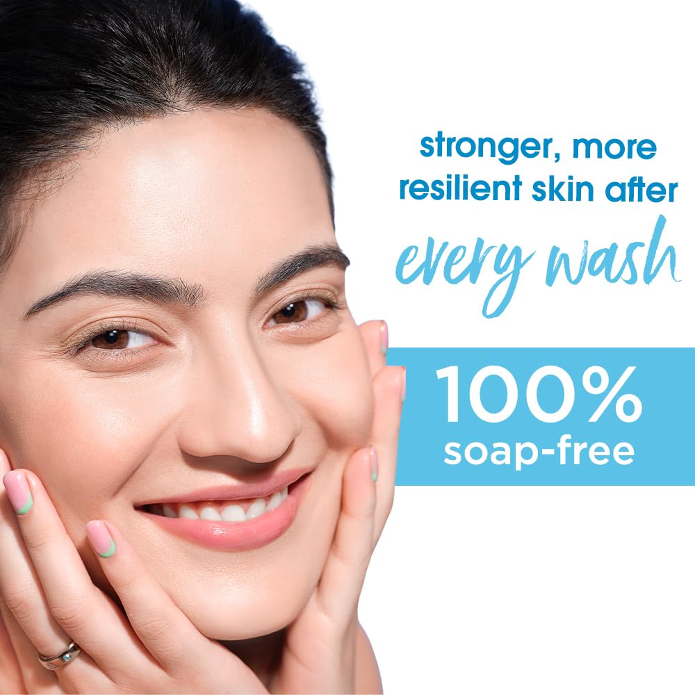 Simple Hydrating Gel Wash| 100% Soap Free | Gentle Hydrating Facewash with Pentavitin & Panthenol | Cleanser for Dry Sensitive Skin, 100 ml