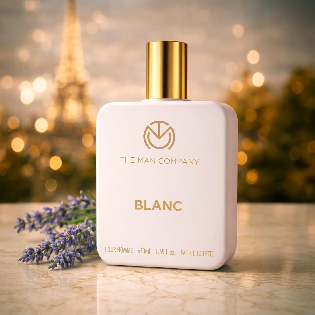 The Man Company Blanc Edt Perfume - Musk, Citrusy & Aromatic Scent For Man | Premium Long-Lasting Fragrance Spray | Gift For Man, Gift For Him - 50Ml | Perfume