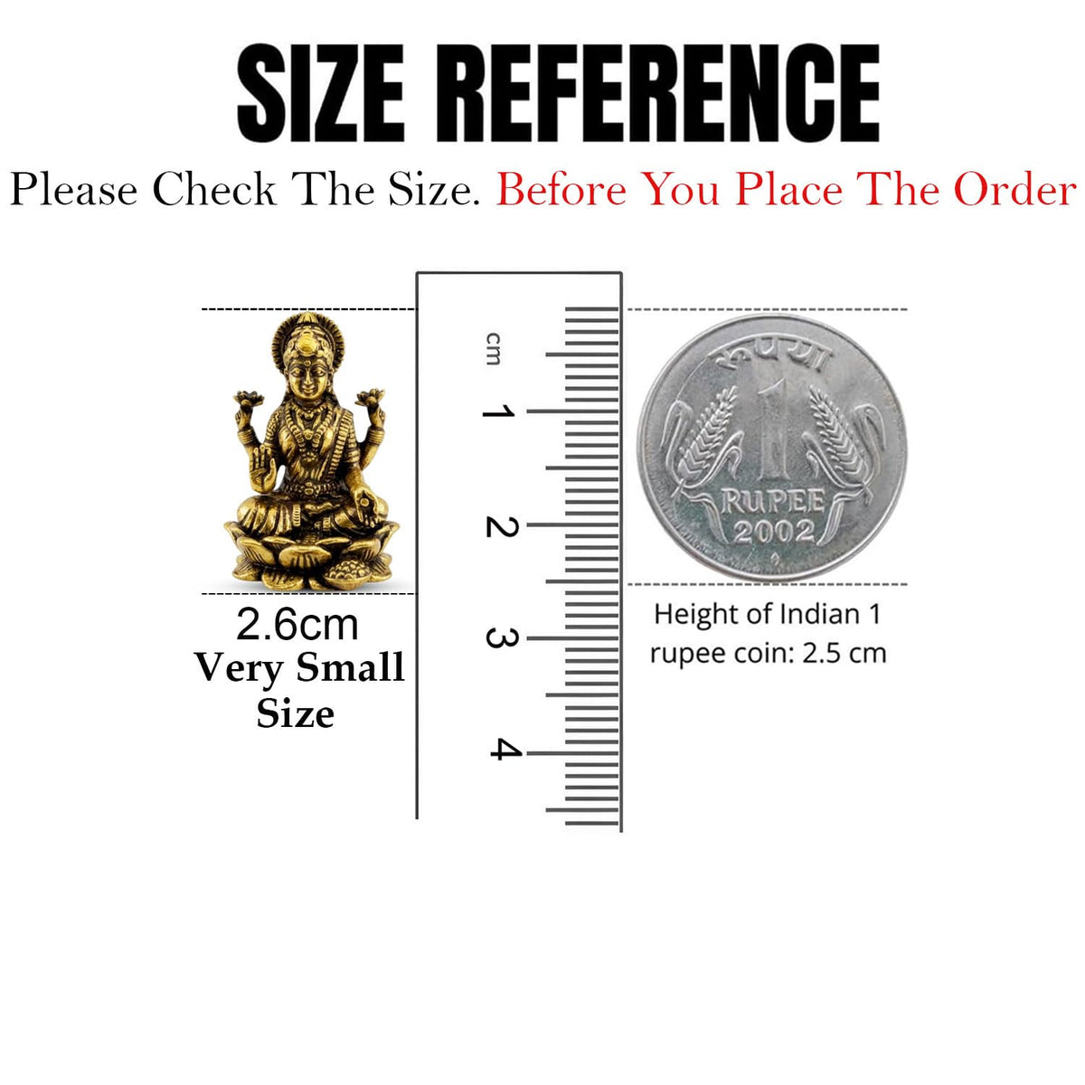 VAMA FASHIONS Pure Brass Laxmi Mata Idol Pital Ki Murti Lakshmi Devi Lotus Throne Design Statue Pooja Room Lakshmi Ji Ideal For Home Temple Car decoration & Gif