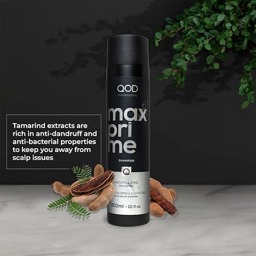 Qod Professional - Max Prime After Treatment Shampoo , Sulphate Free , Sodium Chloride Free (300ml)
