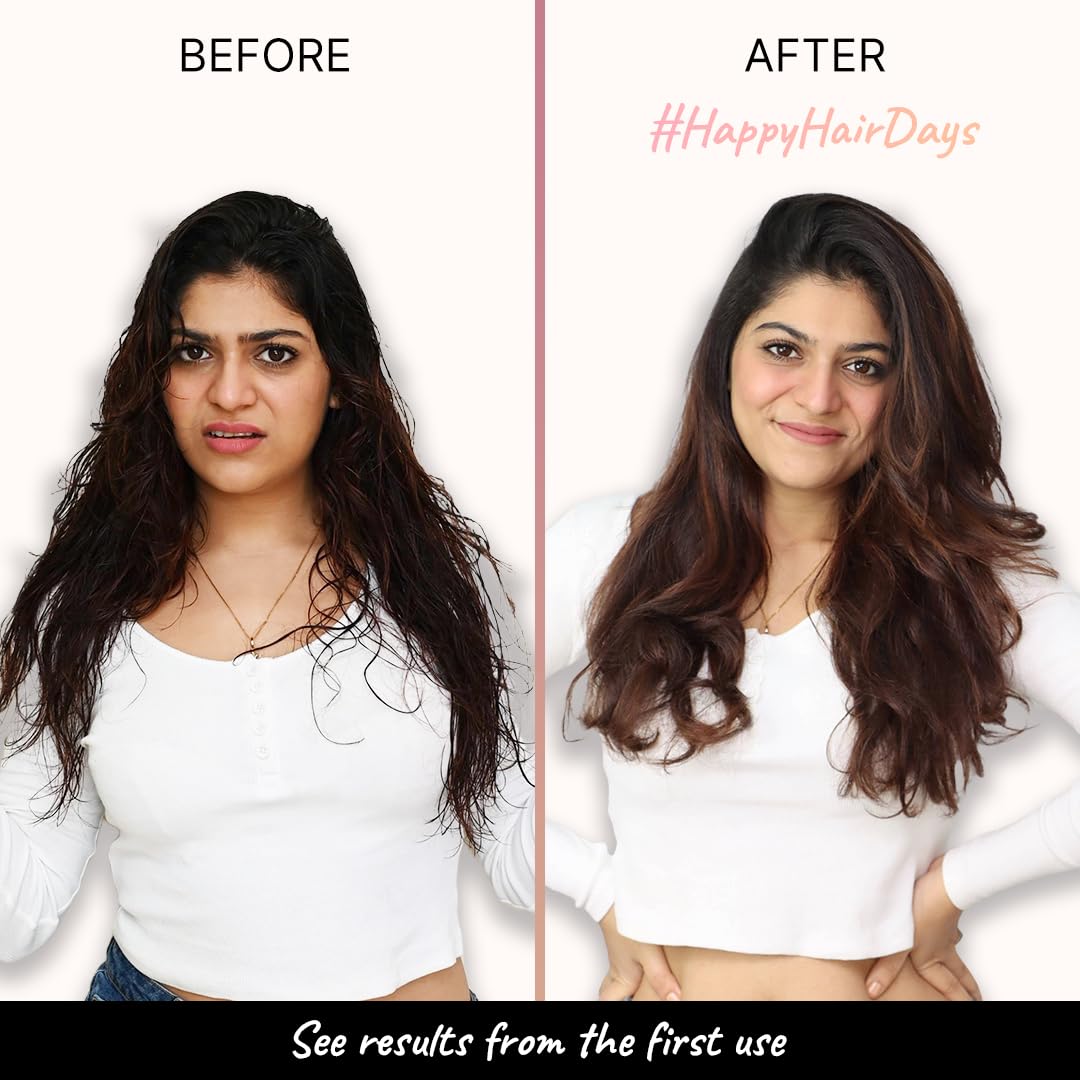 2.Oh! Italian Reconstruction Shampoo for Frizzy and Dry Hair | Oily Scalp Tri-Surfactant Formula | Repairs Dull Damaged Hair | Prevents Frizz and Breakage | For