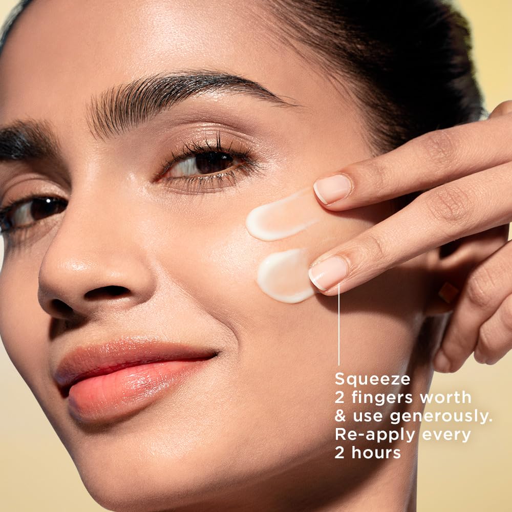 POND’S Sun Miracle SPF 50 PA+++ Crème Gel Sunscreen-Protect & Bright, With 3% Niacinamide, Fade Dark Spots in 4 Weeks, Lightweight, No White Cast 100g