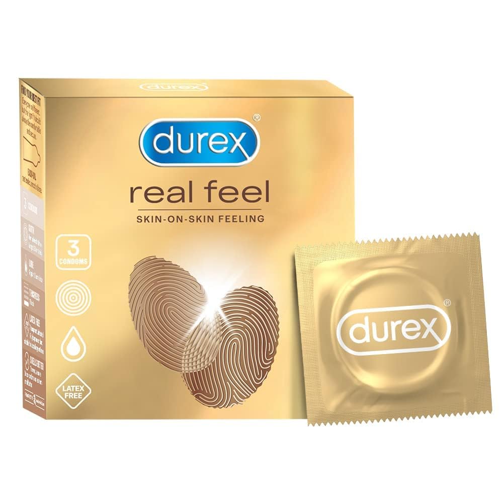 Durex Real Feel - Pack of 3 Condoms
