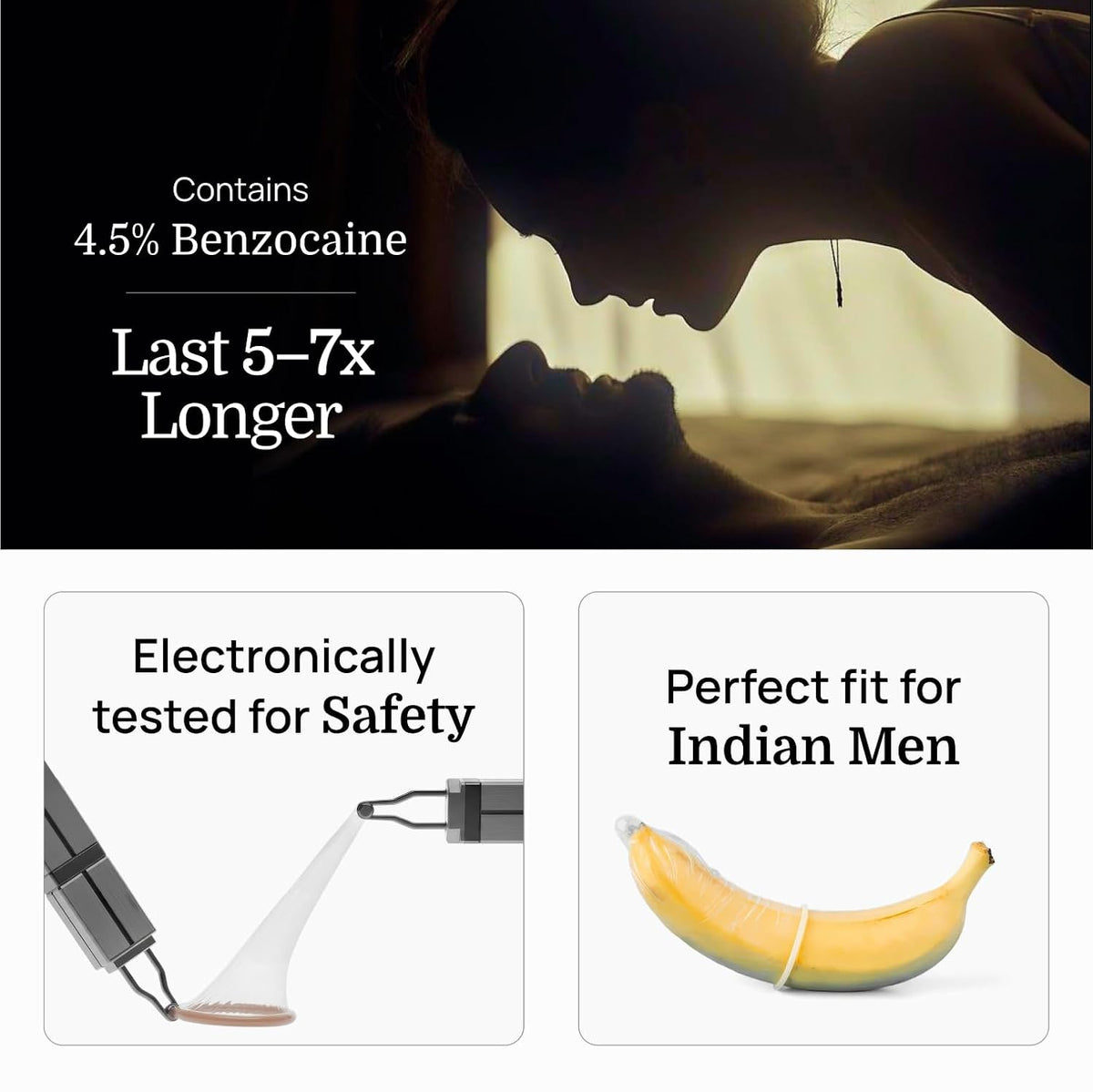 ForMen Last Long Condoms | Thick Delay Latex for Climax Control & Extended Performance | Smooth Comfortable Fit | 100% Electronically Tested | Long Lasting Cond