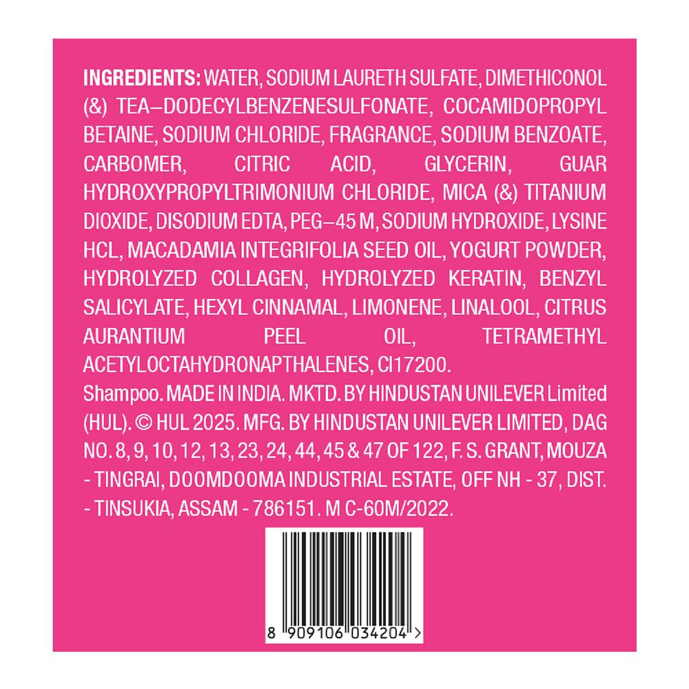 Sunsilk Luscious Thick & Long Shampoo 1L || with 3% KERA-PROTEIN COMPLEX for Thicker, Fuller & Bouncier Hair 1 l (Pack of 1)