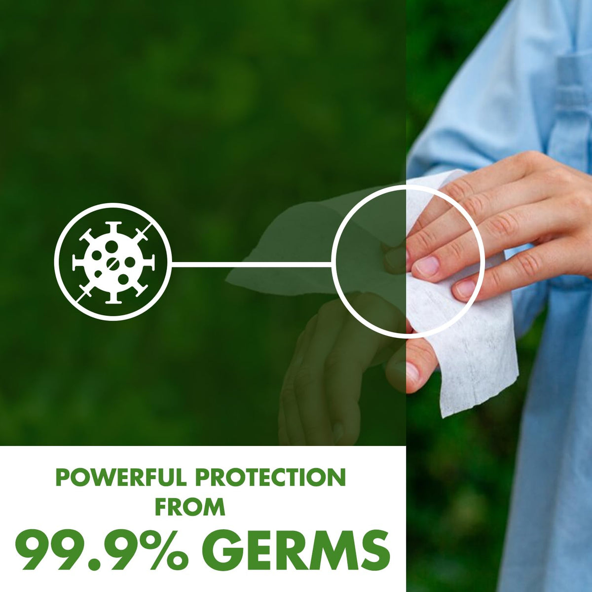 Amazon Brand - Presto! Disinfectant Wet Wipes With Lid | 480 Count | (80 Counts x Pack of 6) | Germ Protection for Skin and Surface 80 count (Pack of 6)