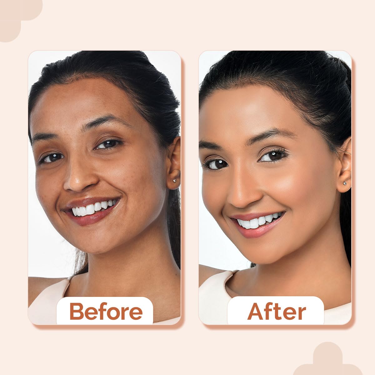 The Derma Co 2% Niacinamide Medium Coverage Matte Liquid Foundation | With 1% Hyaluronic Acid | Spf 40 Pa+++ | For 12 Hour Long Stay & Oil Control | For All Skin Types - 07 Cinnamon