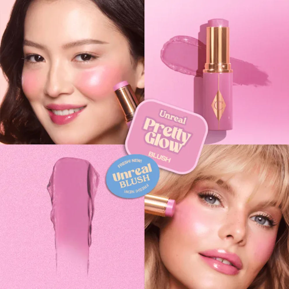 Charlotte Tilbury Unreal Blush Stick - Pretty Glow (9g)