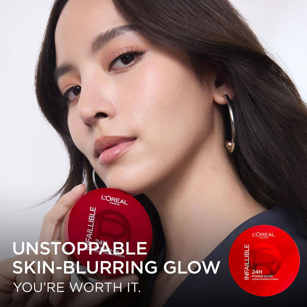 L’Oreal Paris Infallible 24H Power Glow Finishing Powder - Light (9.5g)
