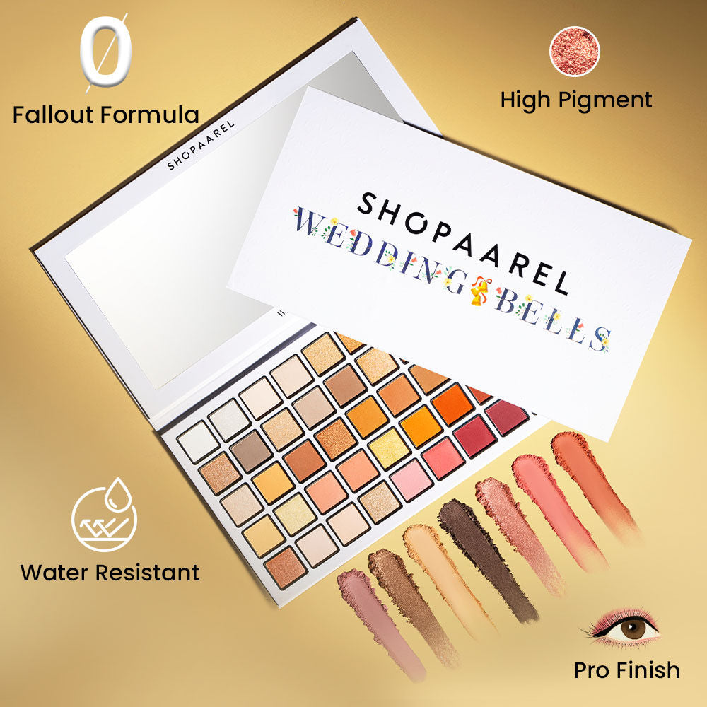 Shopaarel Wedding Bell 50 Color Eyeshadow Palette (60g)