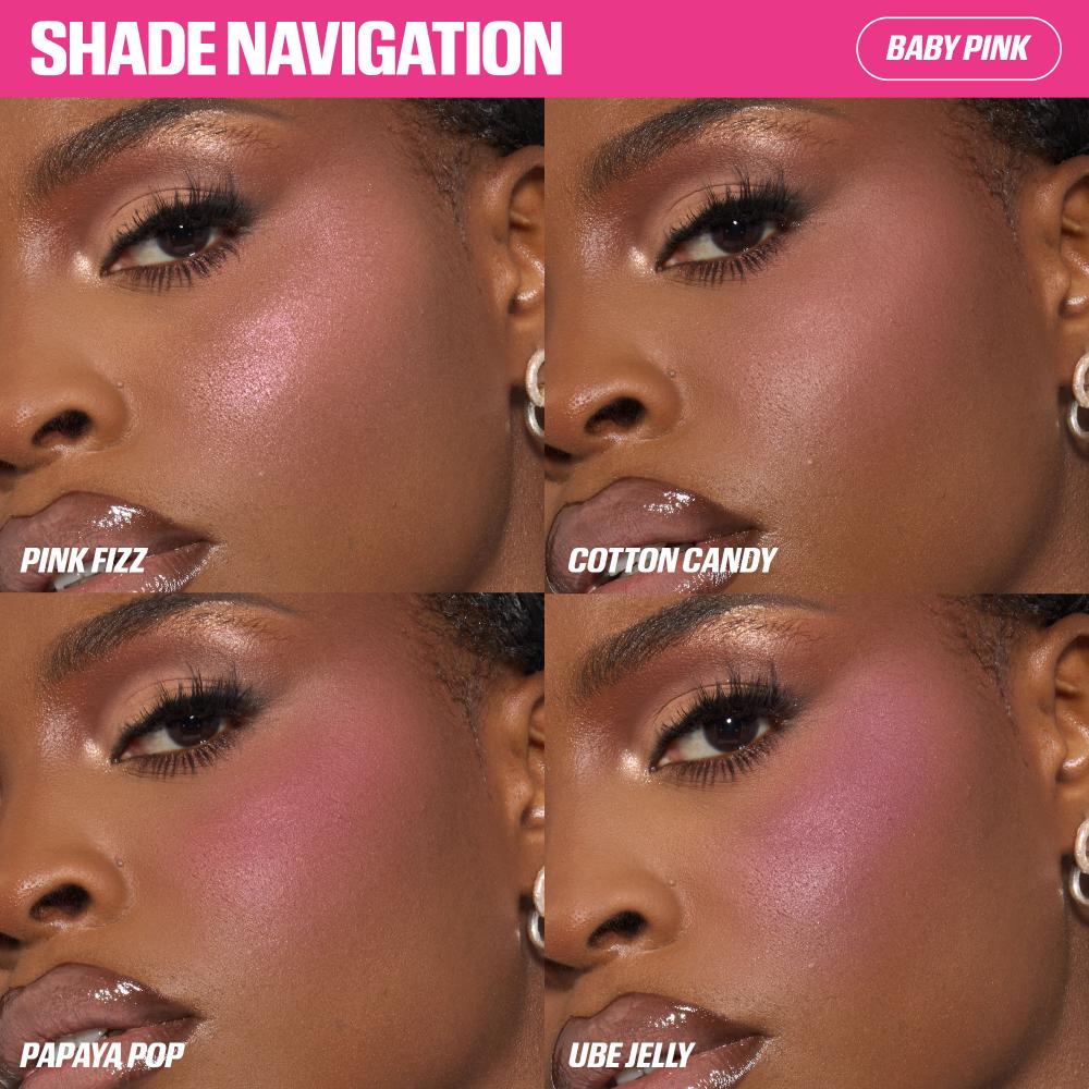 Huda Beauty Blush Filter Blurring Blushlighters Palette - Baby Pink (7.5g)