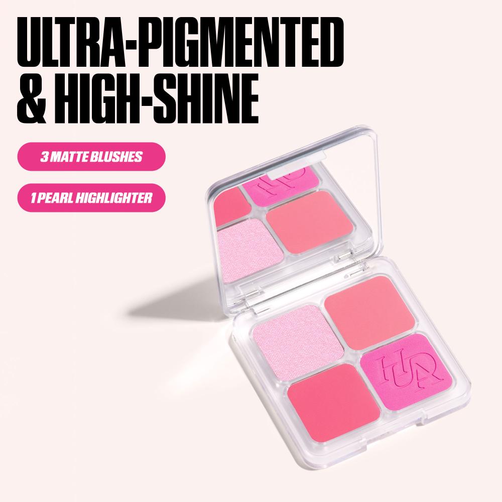 Huda Beauty Blush Filter Blurring Blushlighters Palette - Baby Pink (7.5g)