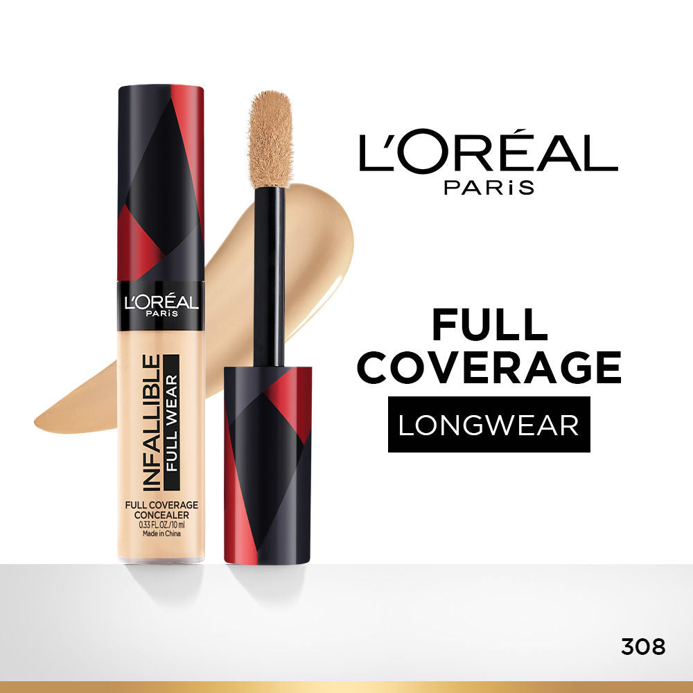 L'Oreal Paris Infallible Full Wear More Than Concealer - 308 (10ml)