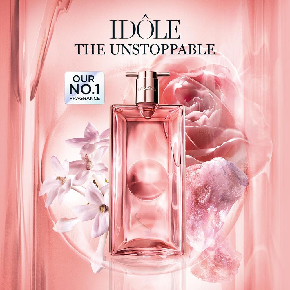 Lancome Idole Eau De Parfum Best Seller Luxury Perfume With Four Roses, Jasmine and Chypre Accord (100ml)