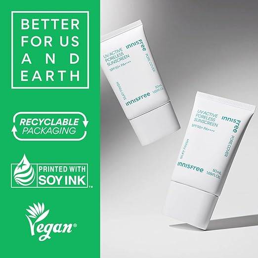 Innisfree UV Active Poreless Sunscreen SPF 50+