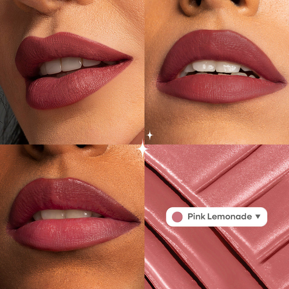 Nykaa Superlight Lip Cloud Airy Mousse Matte Liquid Lipstick for Lip & Cheek - Pink lemonade (5ml)