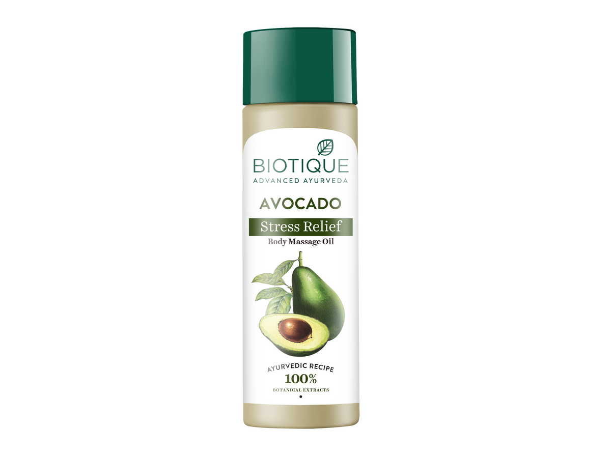 Biotique Avocado Stress Relief Body Massage Oil