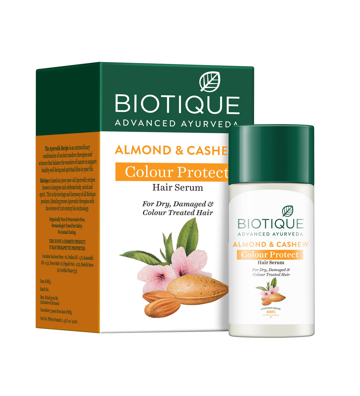 Biotique Bio Almond & Cashew Fresh Replenishing Hair Serum