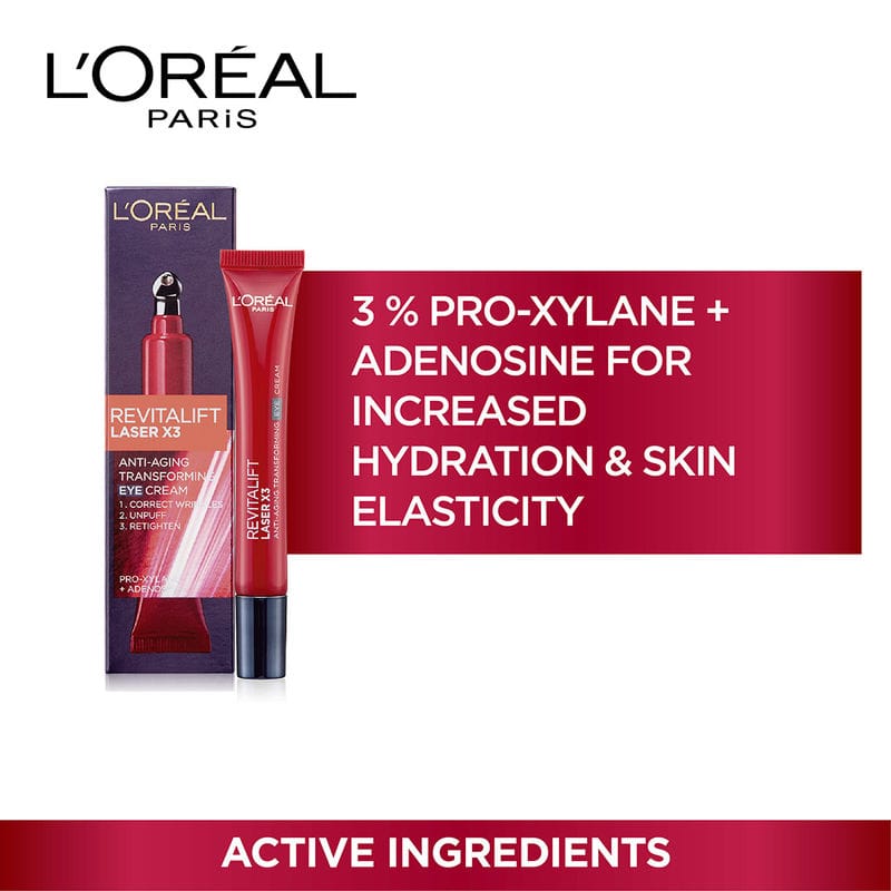 Loreal Paris - Revitalift Laser X3 Eye Cream (15mL)