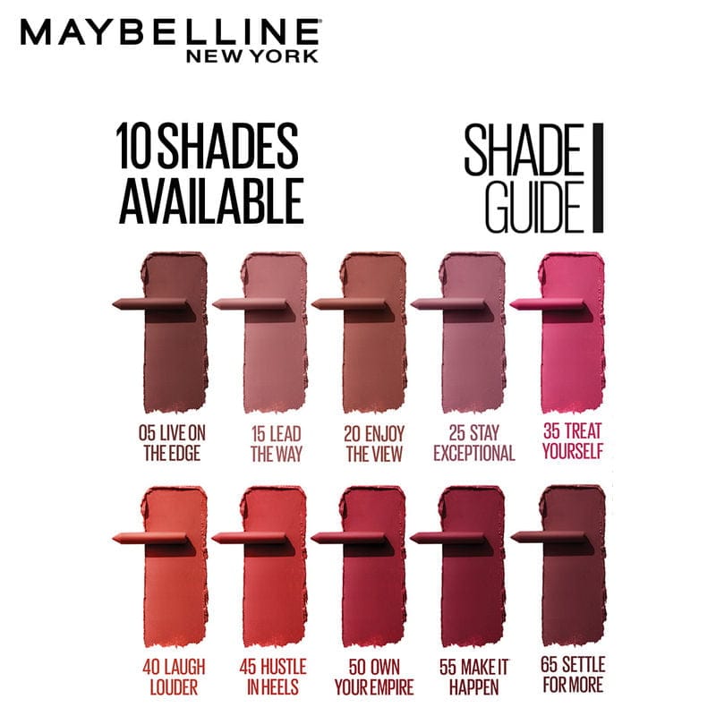 Maybelline New York Super Stay Crayon Lipstick (1.2gm)