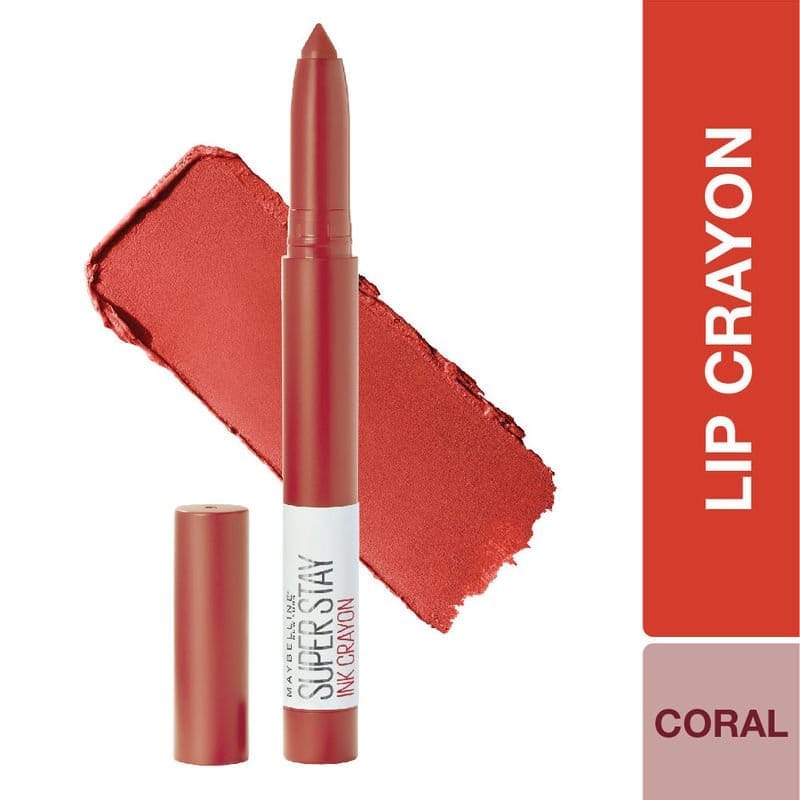 Maybelline New York Super Stay Crayon Lipstick (1.2gm)