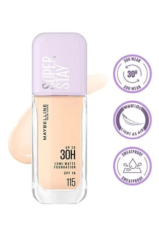 MAYBELLINE SUPER STAY LUMI MATTE FOUNDATION 35ml 115