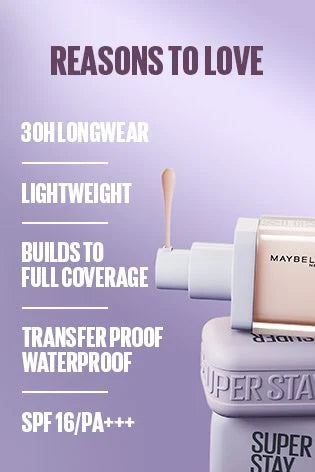 Maybelline New York - SUPER STAY LUMI MATTE FOUNDATION (35mL)