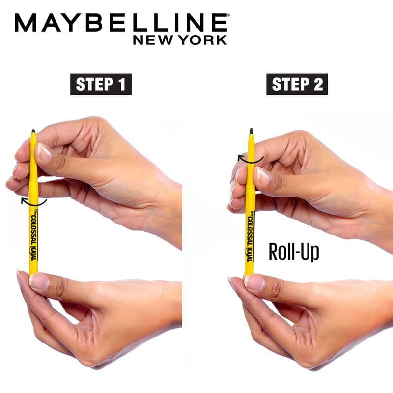 Maybelline New York - The Colossal Kajal 24Hour Smudge Proof (Deep Black)