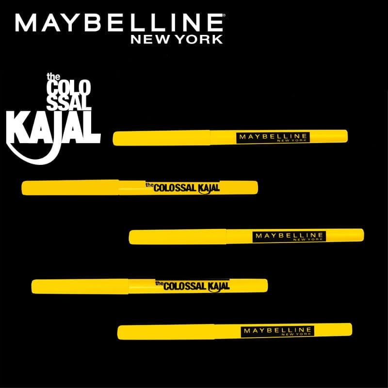 Maybelline New York - The Colossal Kajal 24Hour Smudge Proof (Deep Black)