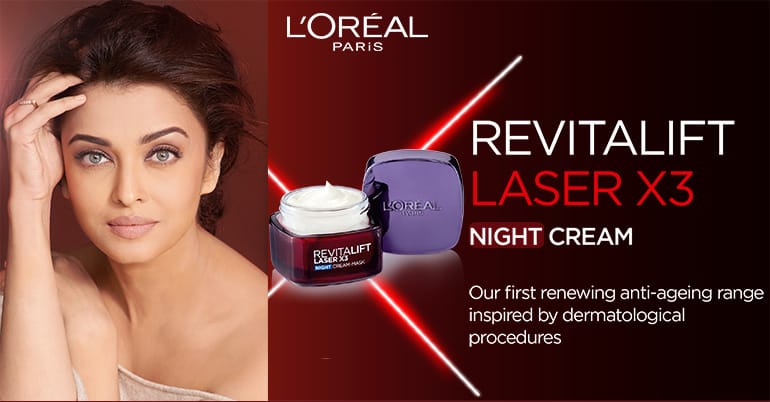 Loreal Paris - Revitalift Laser X3 Night Cream Mask (50mL)