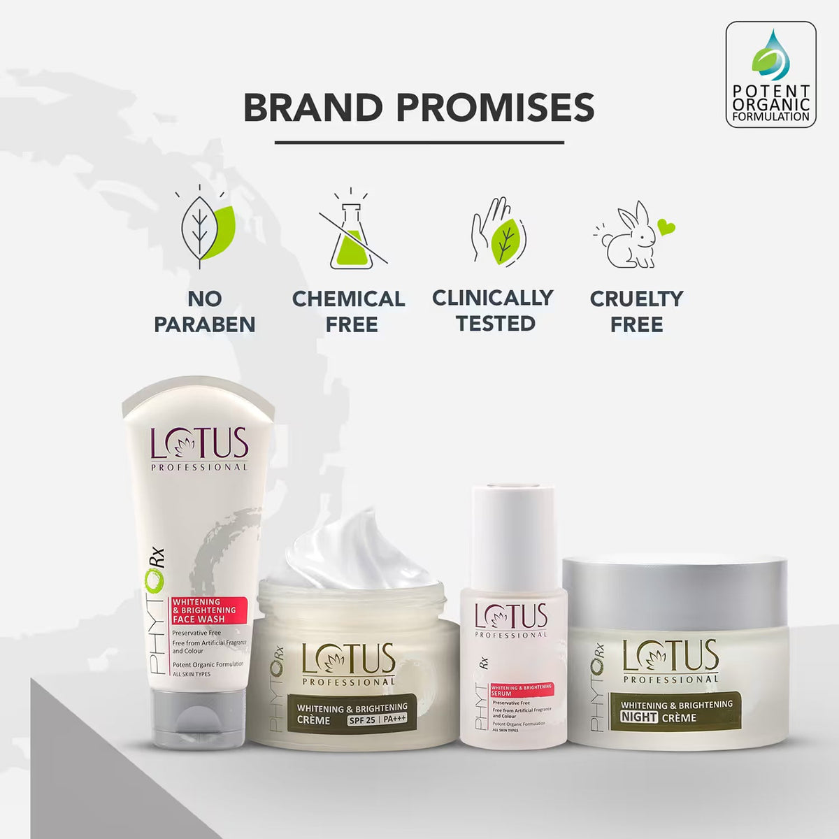 Lotus Professional PhytoRx Whitening and Brightening Night Cream 50g
