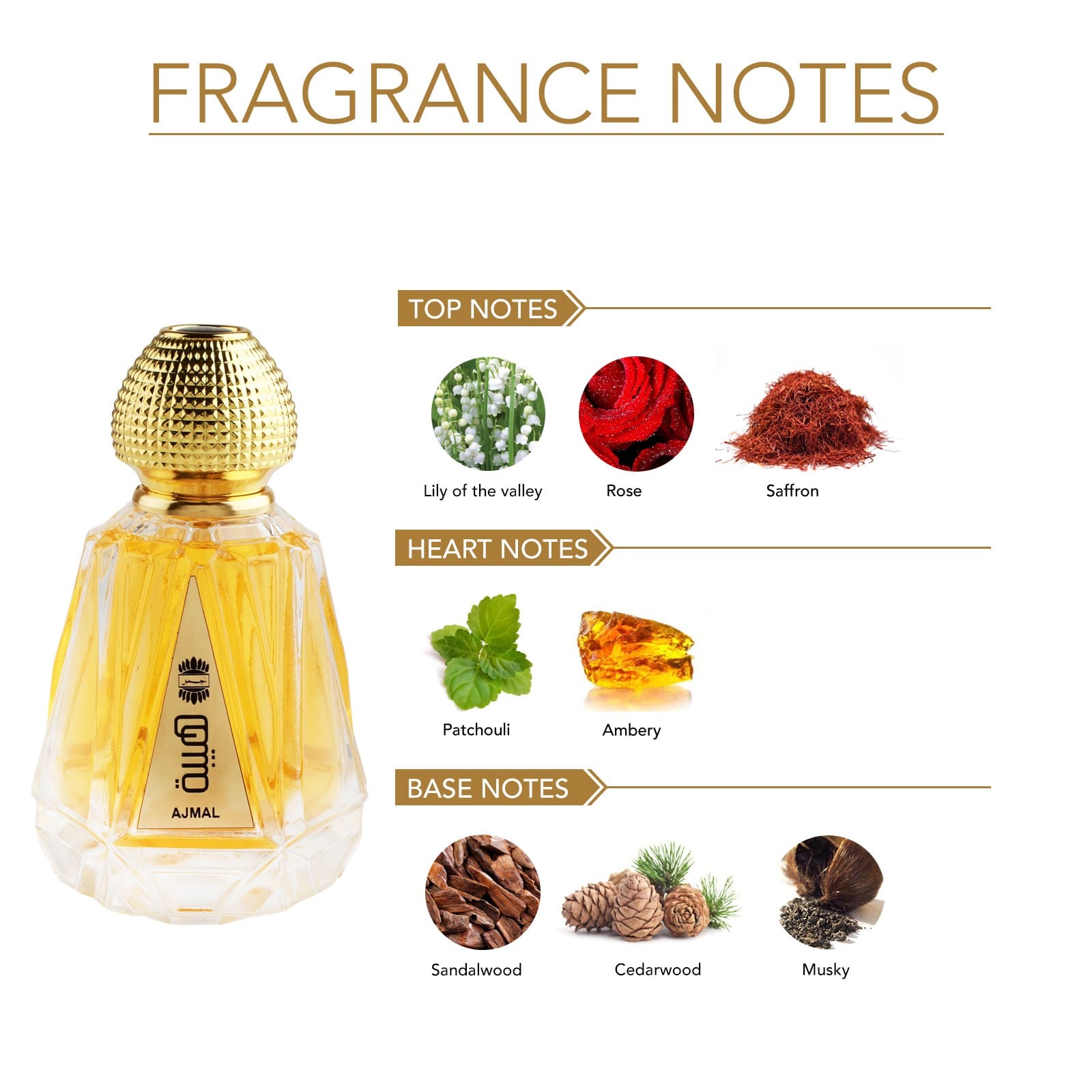 Ajmal  - Hayba Eau De Perfum For  Men And Women (80ml)