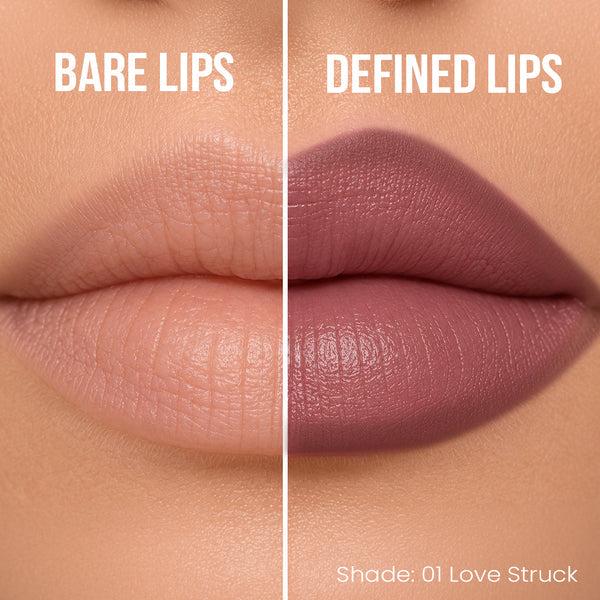 Twin Flame 2in1 Lipstick + Lip Liner 04 Main Squeeze HIGH-SHINE GLOSSY LIPSTICK | TRANSFER-PROOF MATTE LIP LINER Selected Shade: 04 Main Squeeze