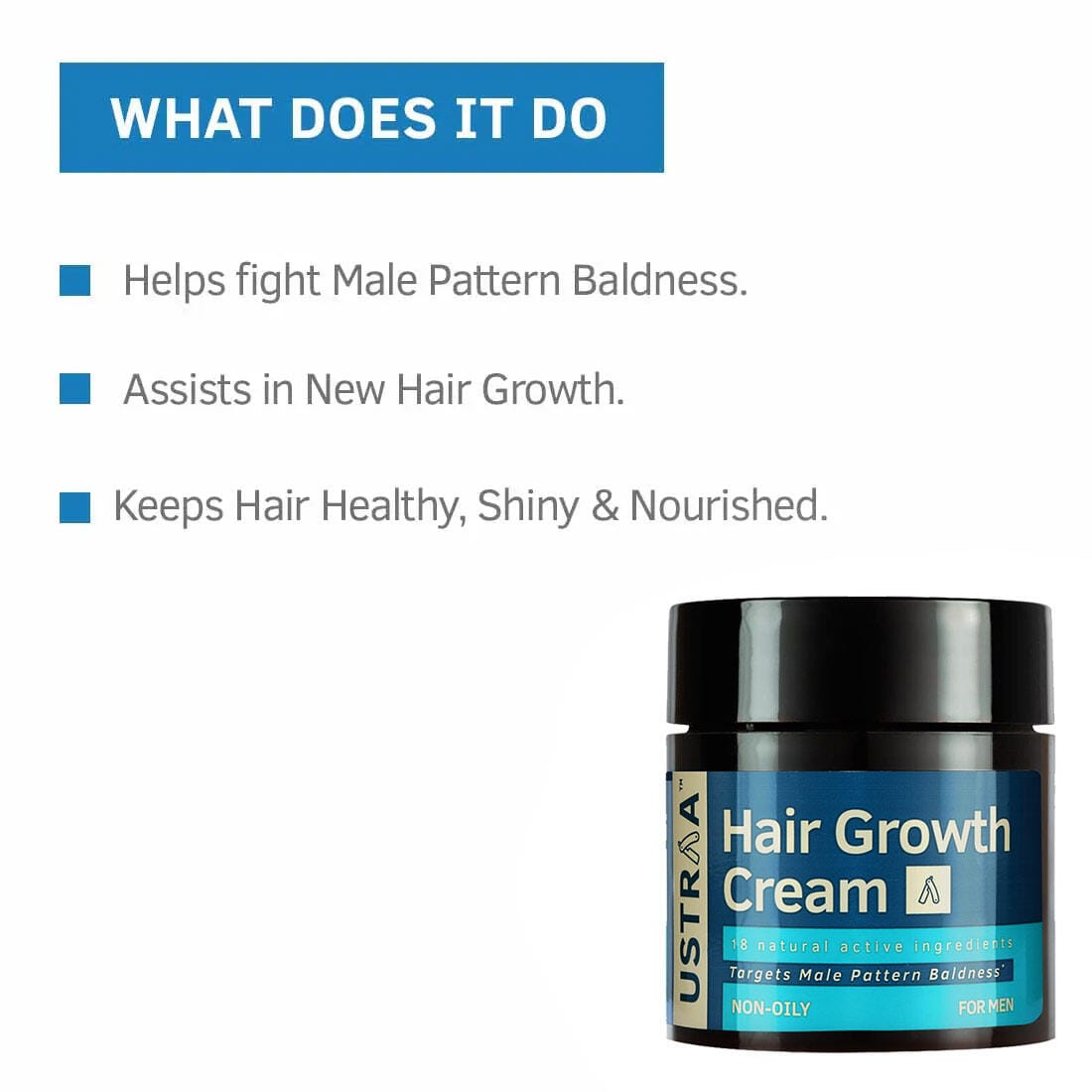 Ustraa Hair Growth Cream (100g)