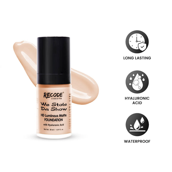 07 HD Luminous Matte Foundation 30 ML 07 Indoi