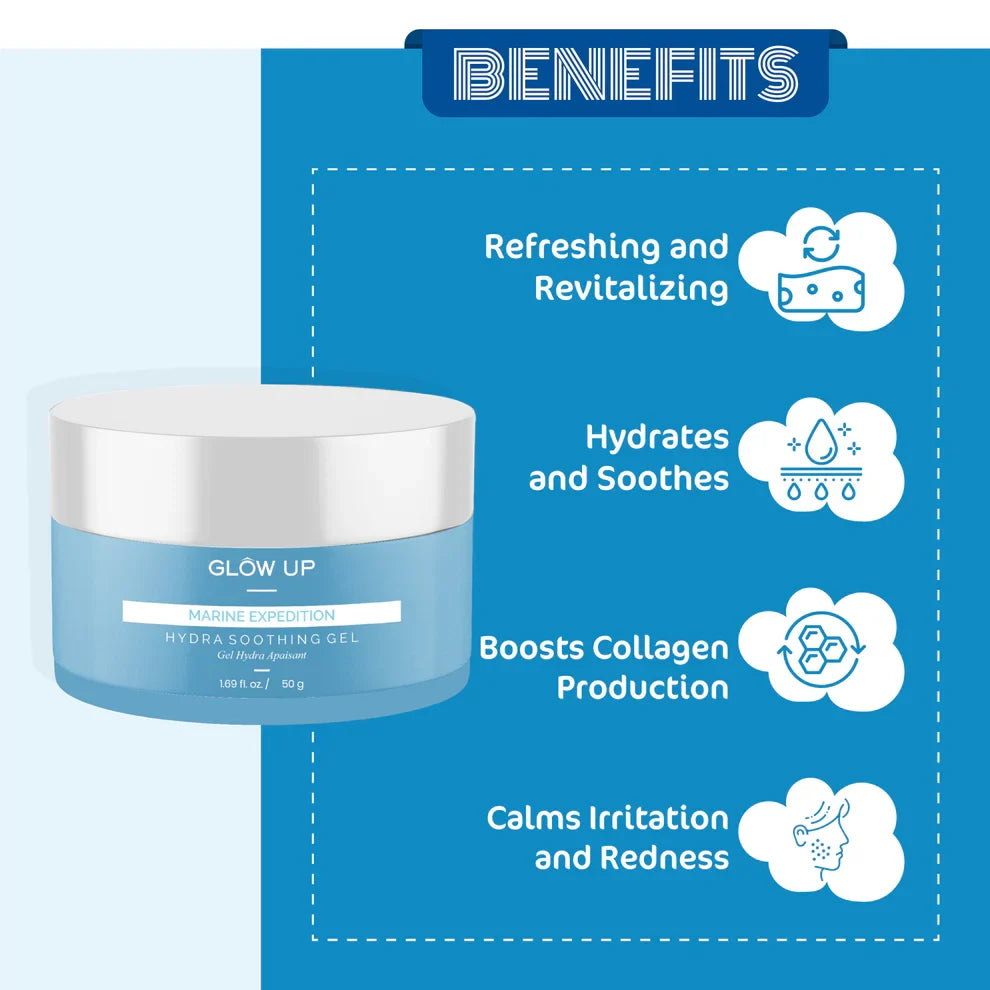 Glow Up MARINE EXPEDITION HYDRA SOOTHING GEL - 50g