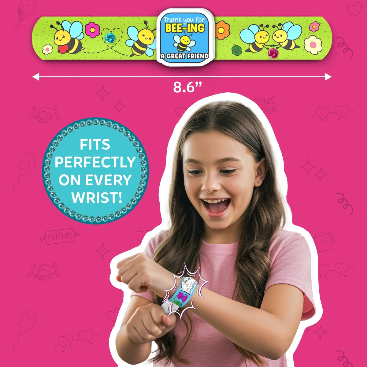 Skillmatics Snap Bandz: Friends Forever | DIY Art & Craft Activity (ages 4-10)