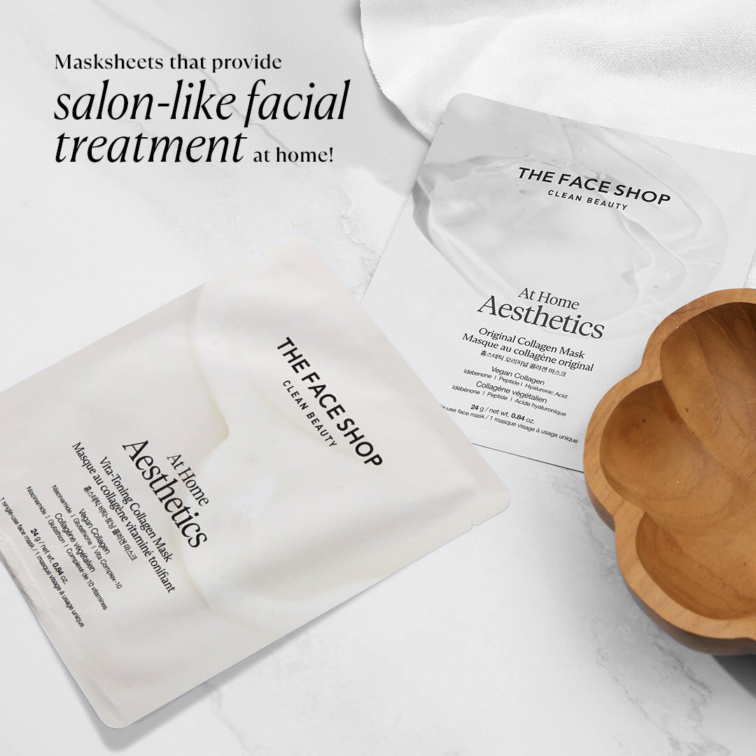 The Face Shop Original Collagen Face Mask with Vegan Collagen & Peptide Complex 24g